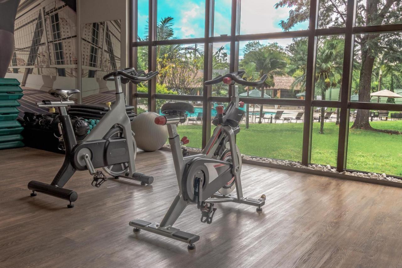 Marriott Sao Paulo Airport Hotel Гуарульюс Экстерьер фото Indoor cycling bike